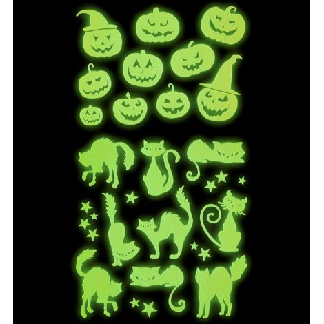 Stickere Fosforescente Widmann - Decor Halloween - imagine 2