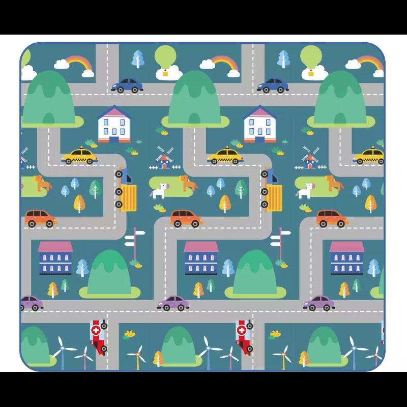 Covor Educational XPE Pliabil Nicekids 150x200 cm - imagine 8