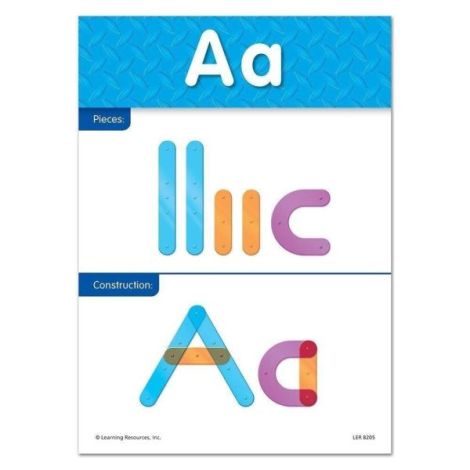 Learning Resources - Construim Alfabetul Jucărie Educatională - imagine 3