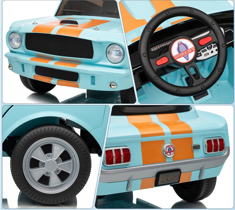 Ford Mustang GT350 12V - Mașinuță Electrică Premium - imagine 4