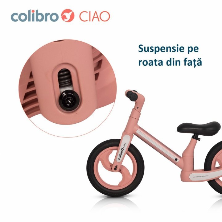 Bicicleta Echilibru Colibro Ciao Pliabila 12" - imagine 5