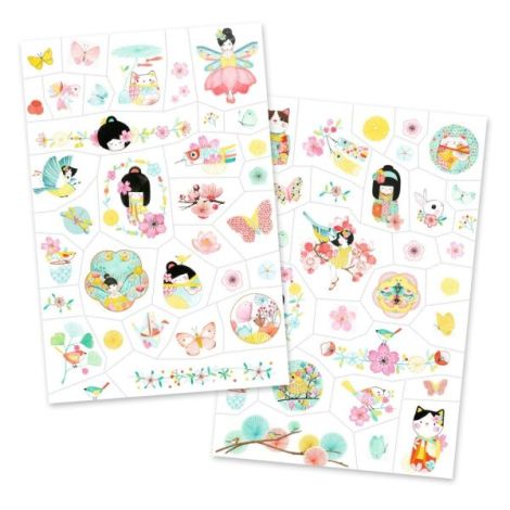 Tatuaje Sakura Djeco - Design Japonez Delicat - imagine 2