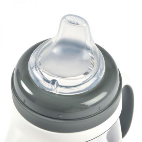 Biberon 2in1 Beaba Tritan 210ml Mineral Grey - imagine 4