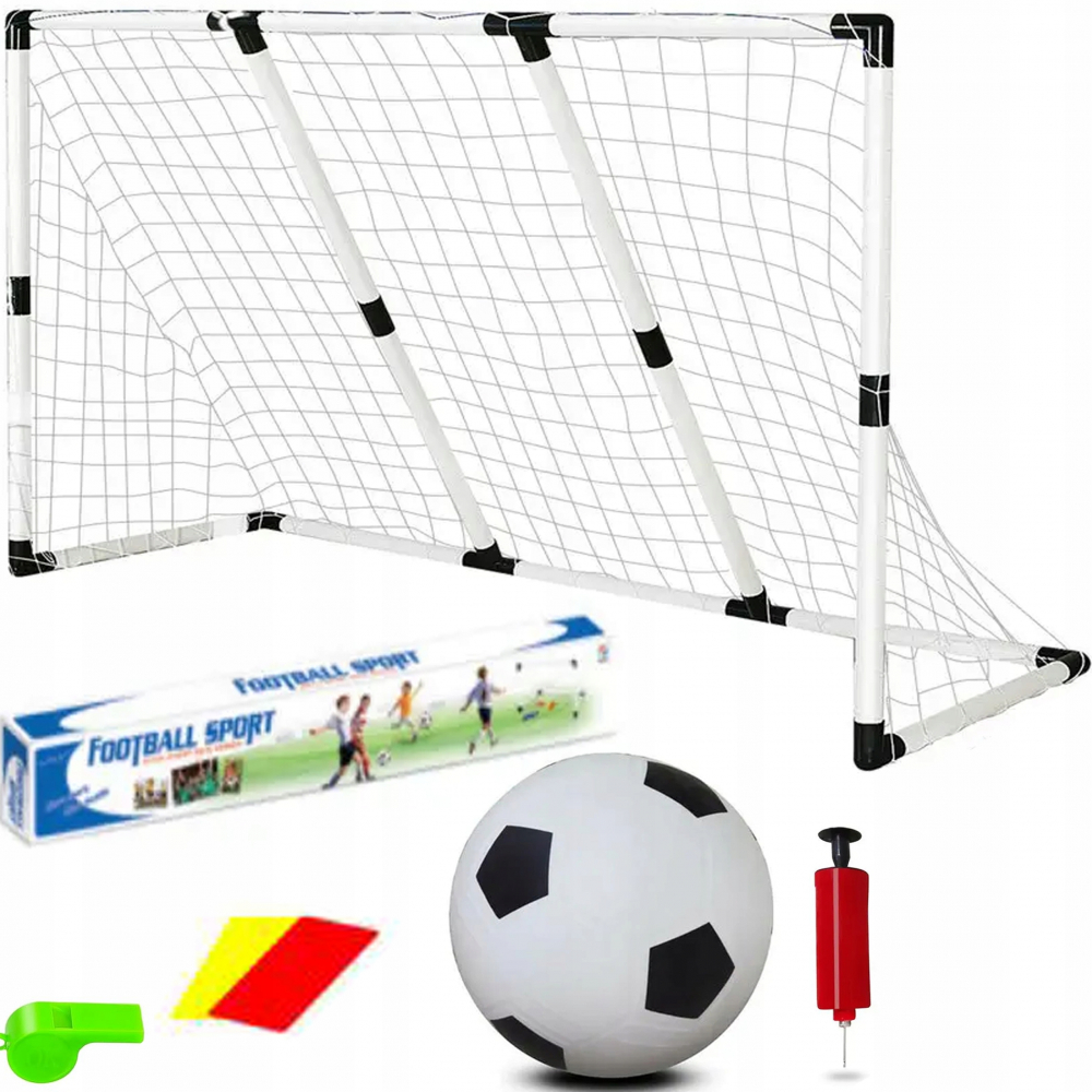 Poarta Fotbal Matadi cu Minge, Pompa | Set Complet - imagine 7