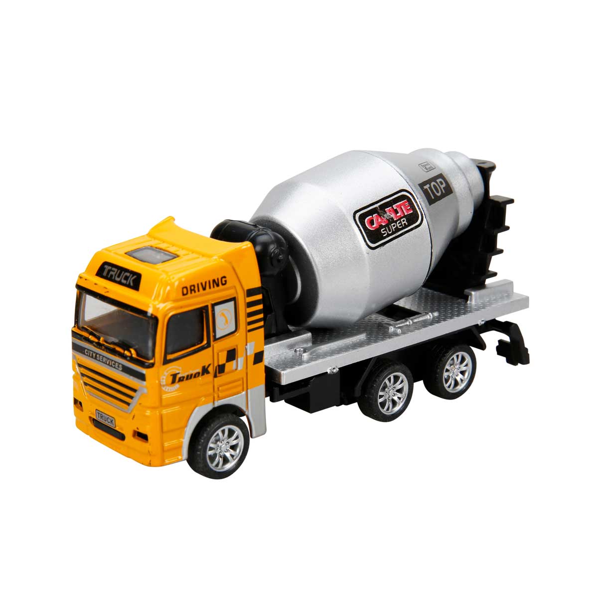 Camion Betoniera Maxx Wheels 11cm - Joc Constructie