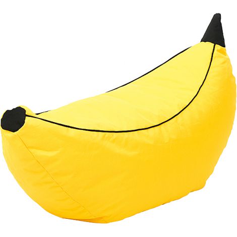 Puf cu granule Banana Moje Bambino, Confortabil