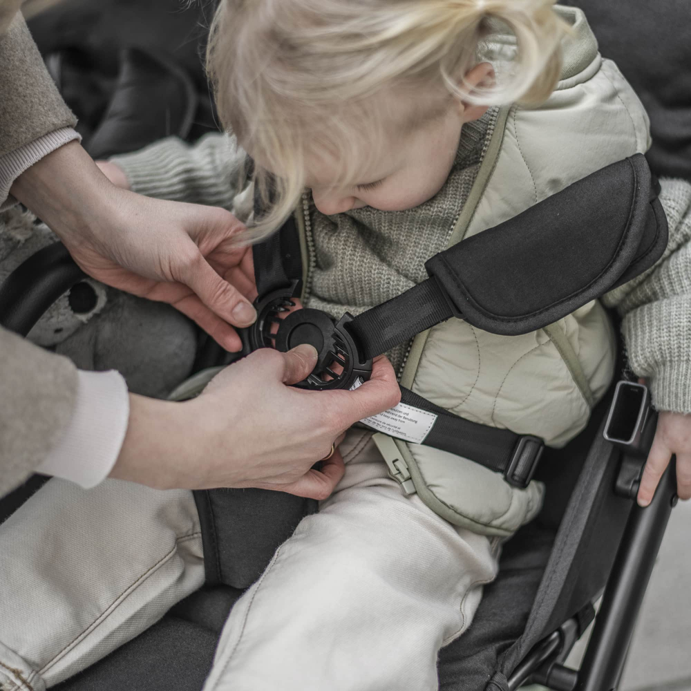 Carucior Gemeni BabyGo - Pliabil Usor cu 1 Mana