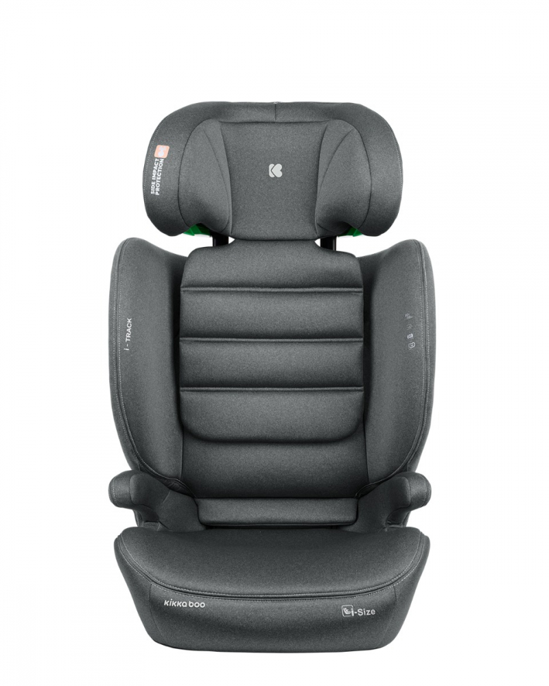 Scaun Auto Kikkaboo i-Track Isofix 100-150cm Gri - imagine 4