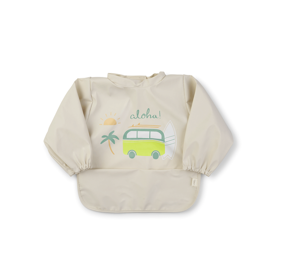 Saro Baby Baveta Impermeabila cu Maneci Aloha - imagine 2