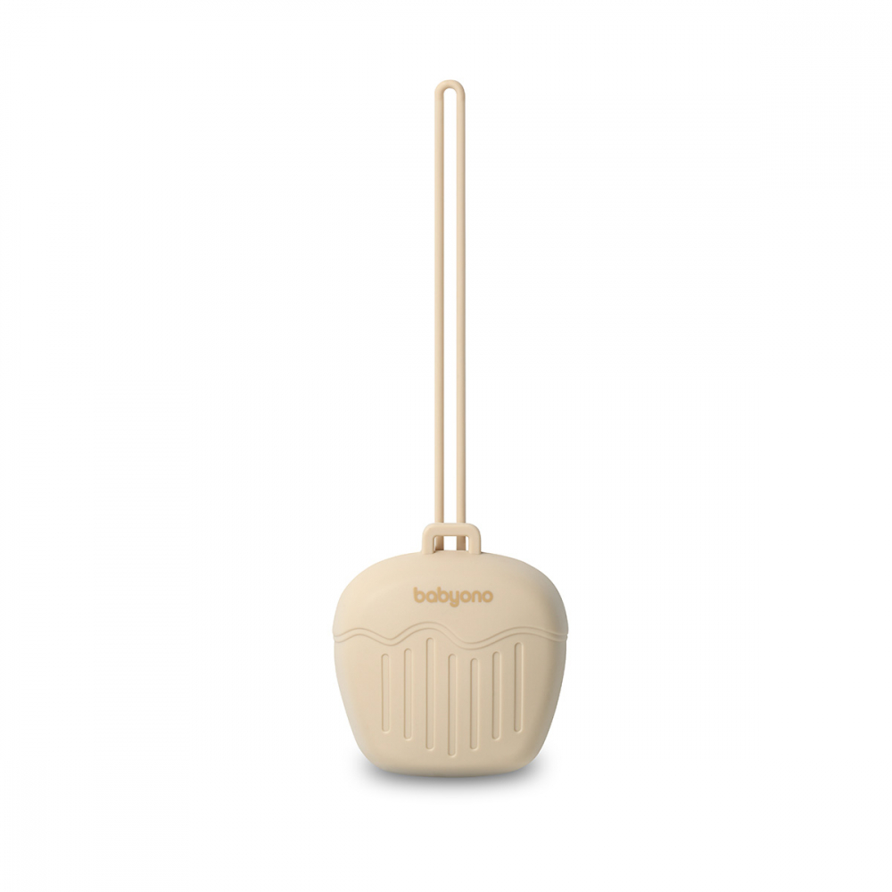 Husa Silicon Babyono Suzeta Bej | Protecție Anti-murdărire - imagine 10