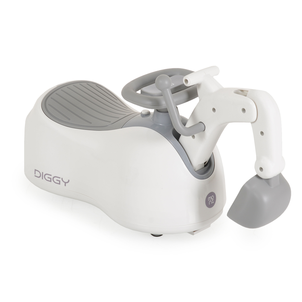 Excavator Moni Diggy Grey 4in1 Transformabil - imagine 5