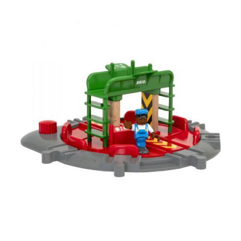 Turn si Figurina BRIO 33476 - Piesa Centrala Tren - imagine 2