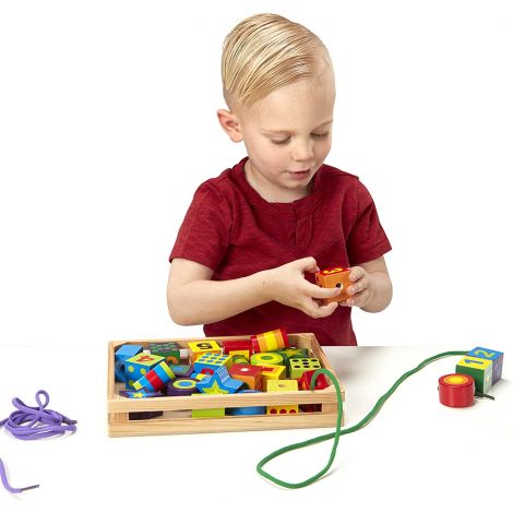 Joc Insirat Lemn Melissa&Doug Montessori 27 Piese - imagine 4