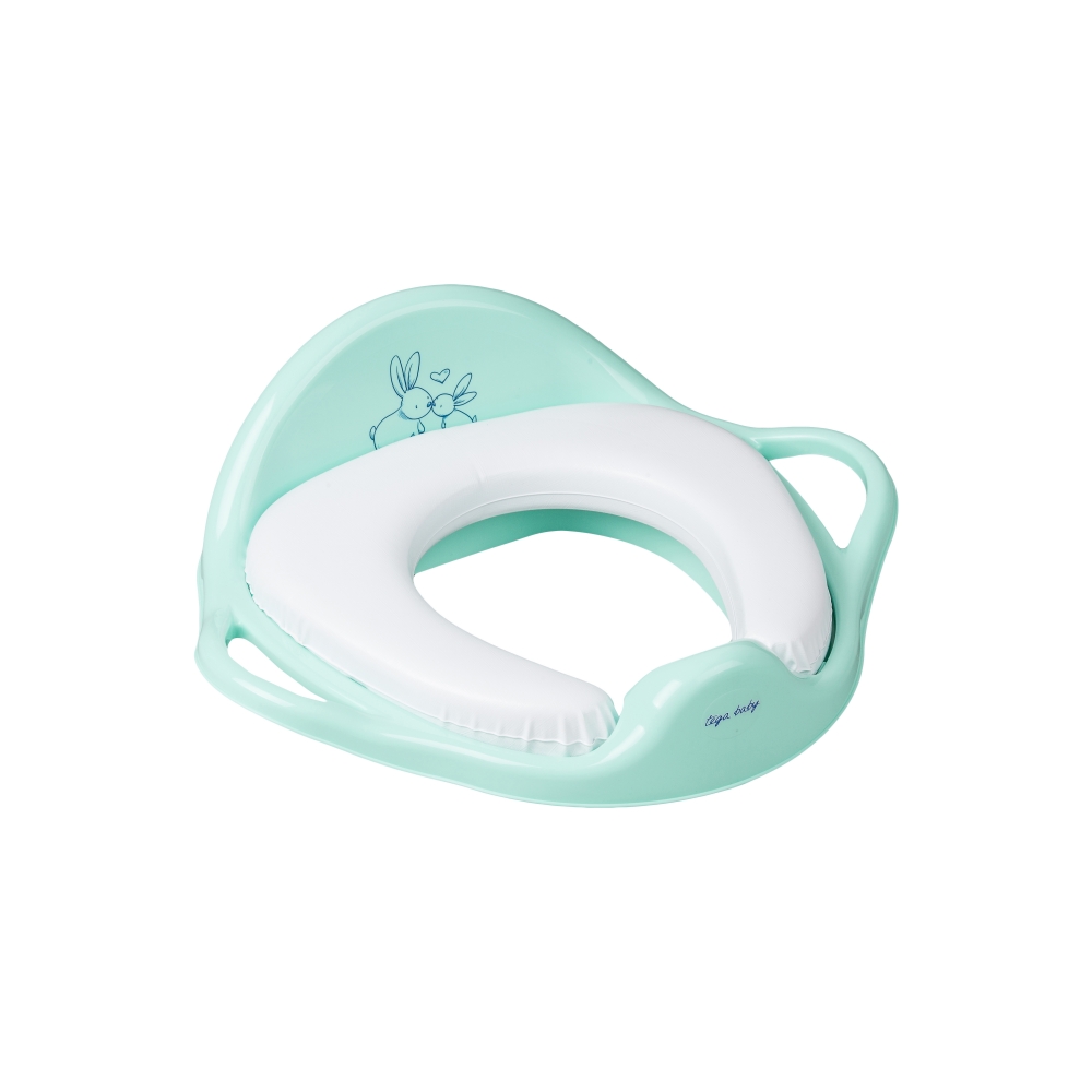 Reductor toaletă Tega Baby Little Bunny Verde