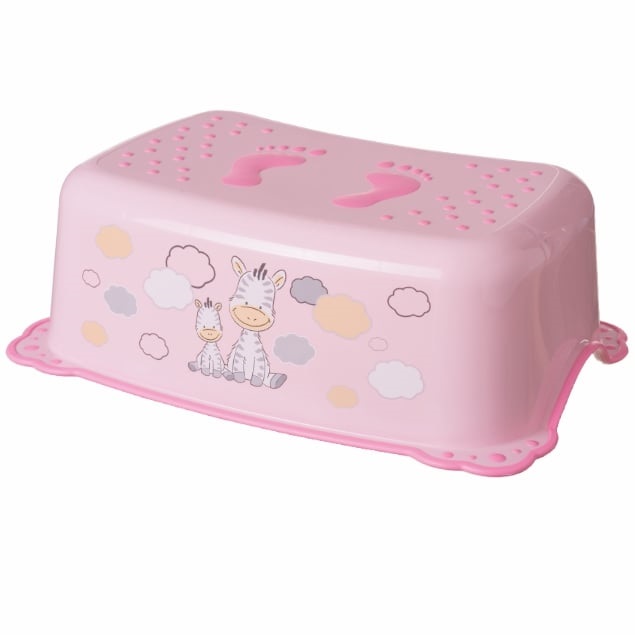 Set Maltex Baby Zebra Roz - Reductor WC Antiderapant - imagine 2