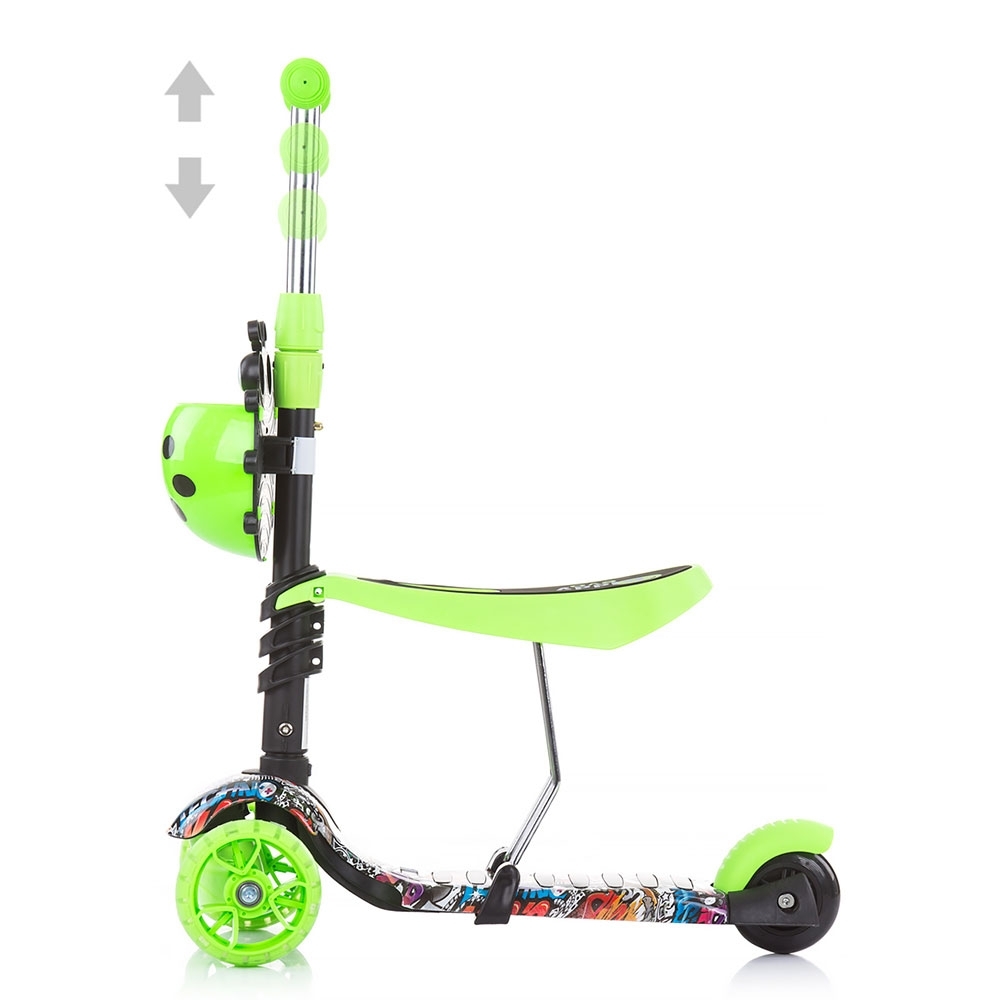 Trotineta 3 in 1 Chipolino Kiddy Evo, cu Mâner și Sezut - imagine 6