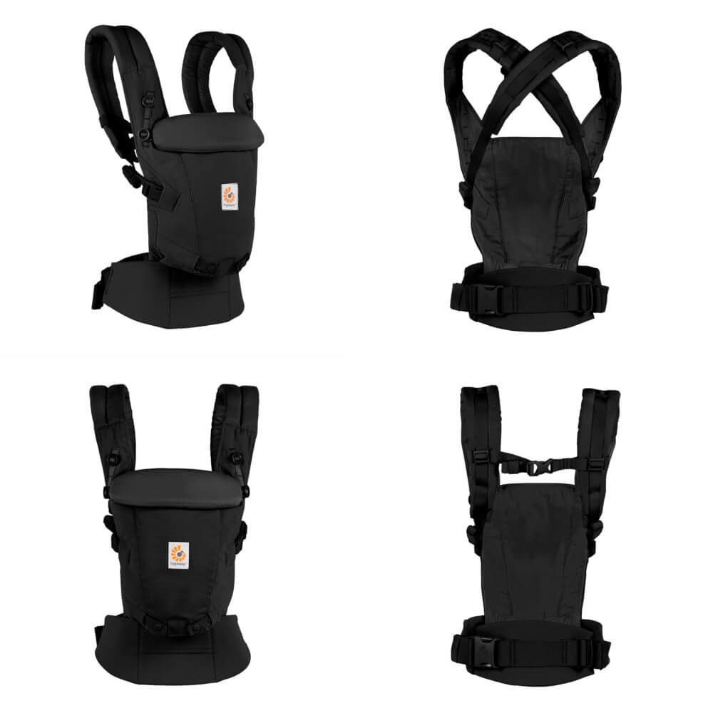 Marsupiu Ergobaby Adapt Soft Touch Onix - imagine 2