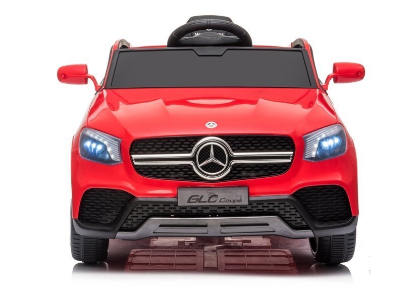 Mașinuță Mercedes-Benz GLC Coupe Roșie Electrică - imagine 6