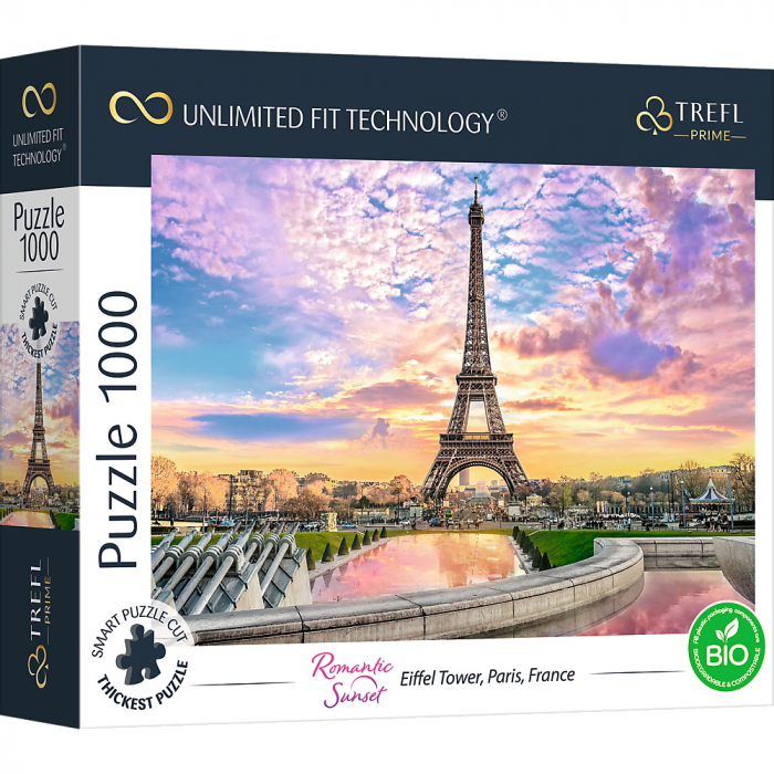 Puzzle Trefl 1000p Turnul Eiffel UFT