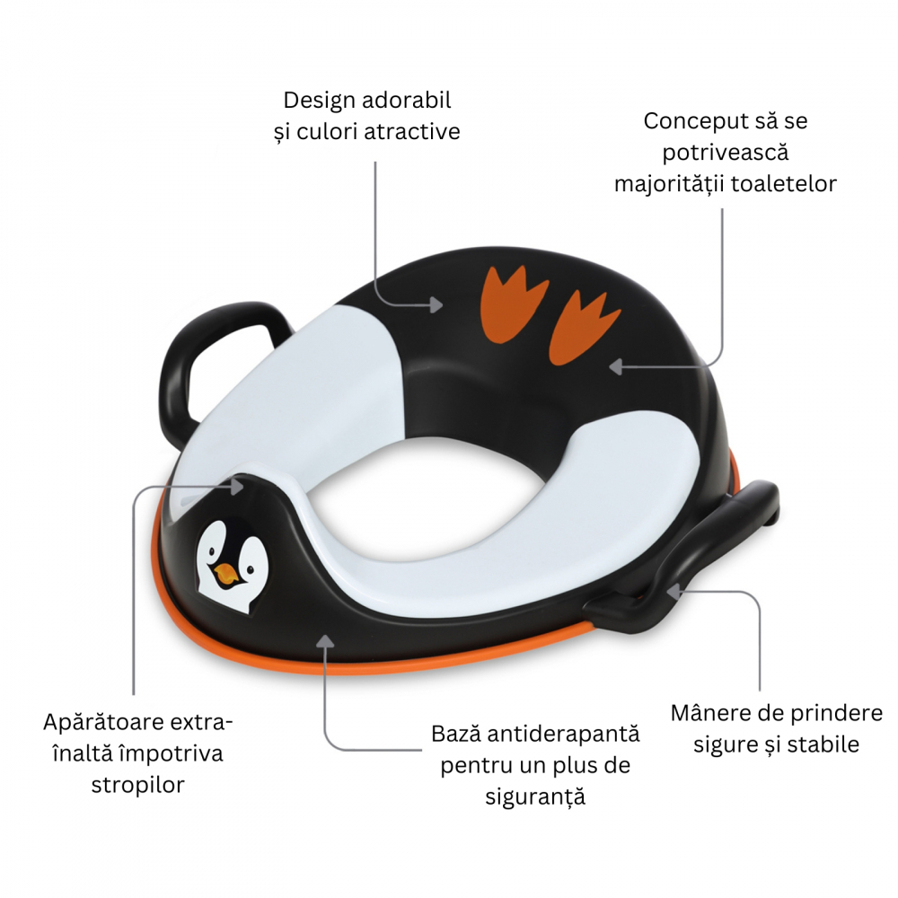 My Trainer Seat Pinguin - Reductor toaletă sigur - imagine 4