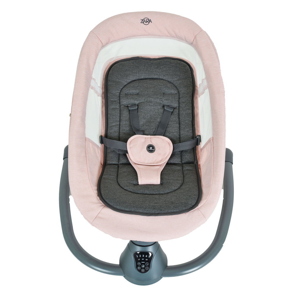 Leagan Electric Cangaroo Zara Pink Telecomandă - imagine 6