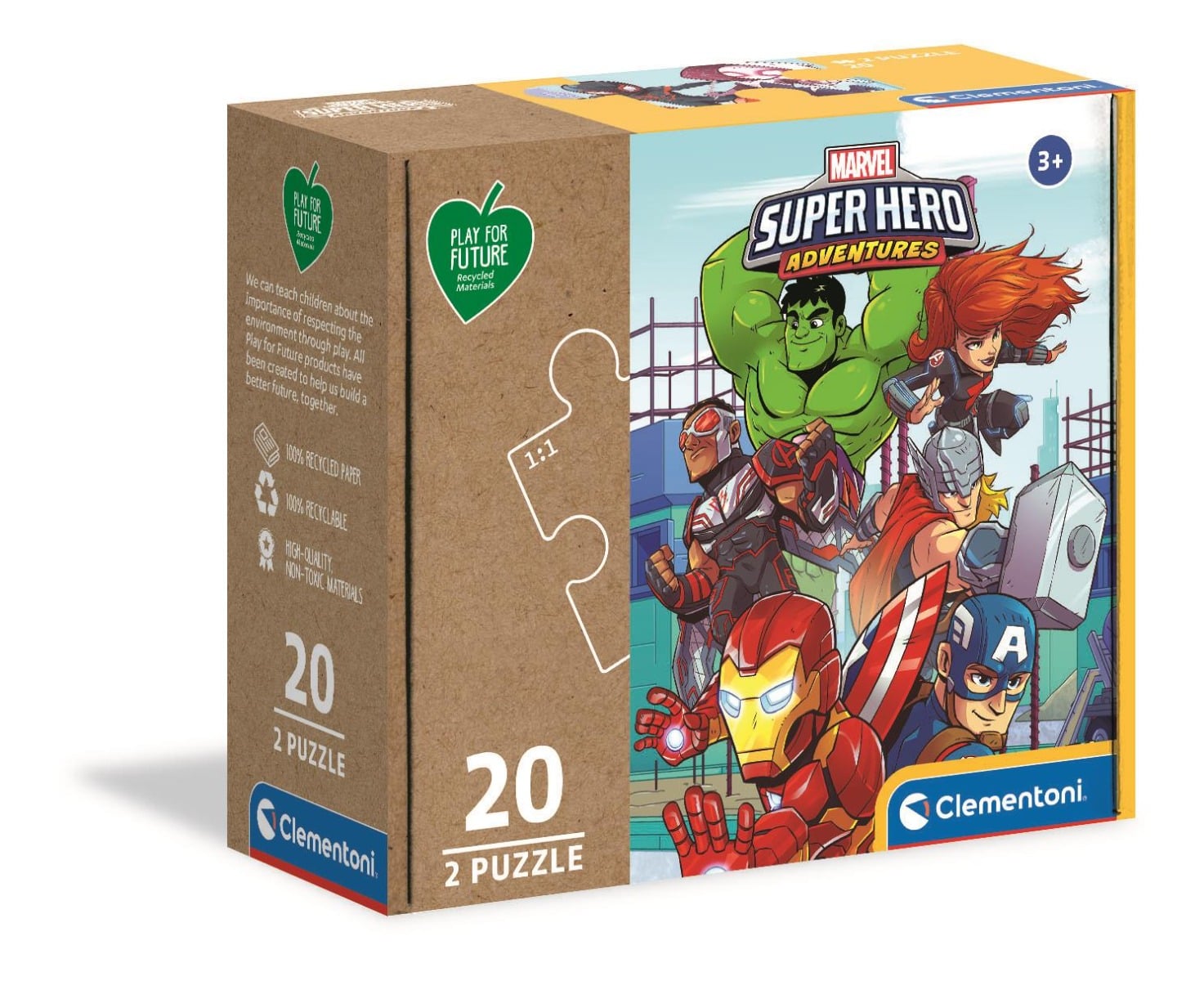 Puzzle Clementoni Marvel 2x20 piese