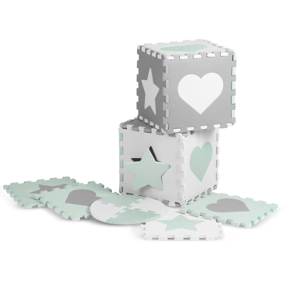 Covoras Puzzle Ricokids EVA 151x151 cm GriMenta - imagine 5