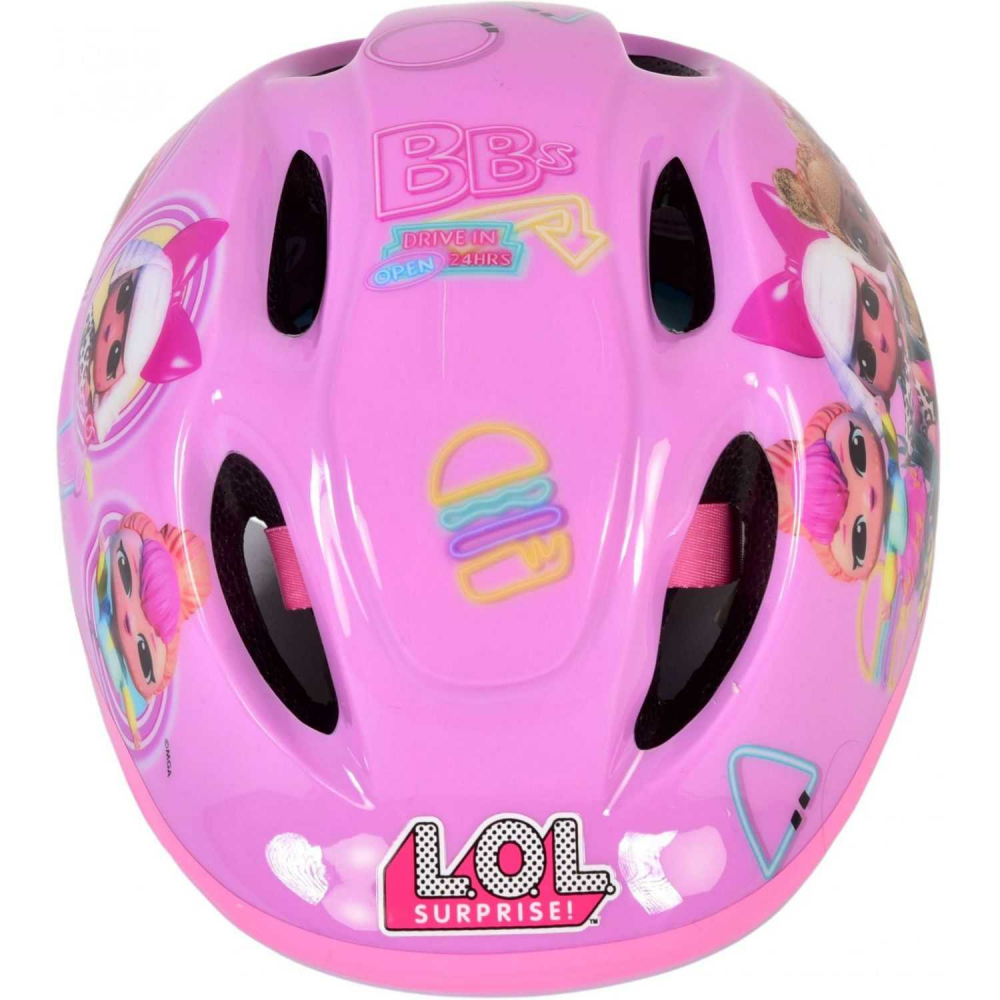 Casca Volare LOL Surprise 52-56 cm, Roz - imagine 2
