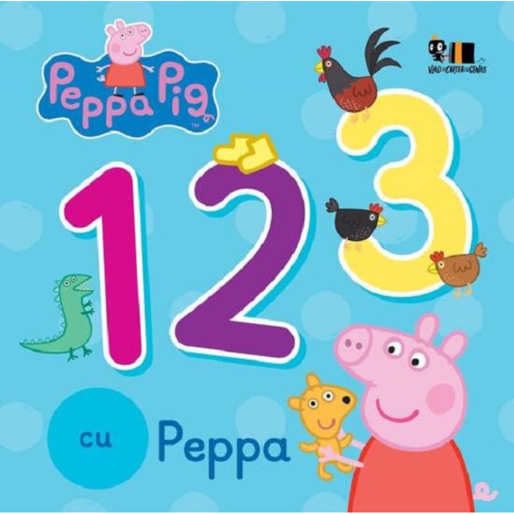 123 cu Peppa - Art | Carte de activitati pentru copii