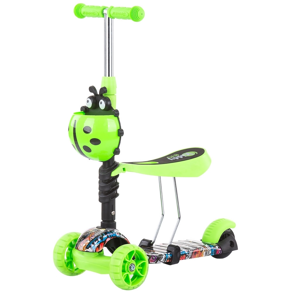 Trotineta 3 in 1 Chipolino Kiddy Evo, cu Mâner și Sezut - imagine 3