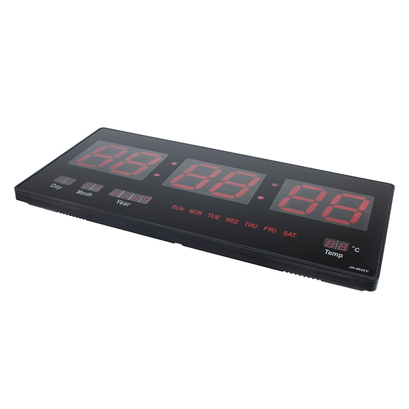 Ceas Digital Perete Caixing - Afisaj LED Multiplu