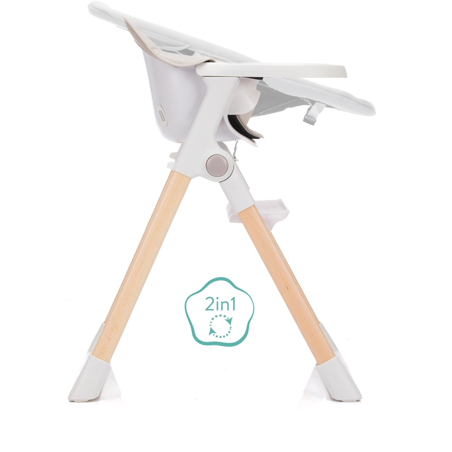 Scaun de masa Fillikid Noah 2 in 1, Crem - imagine 3