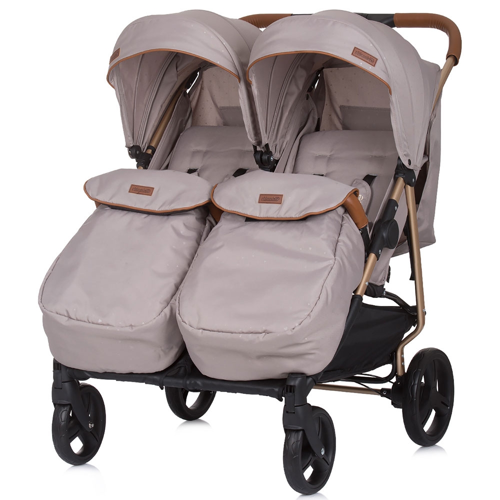 Carucior Gemeni Chipolino Passo Doble, Cadrusor Aluminiu