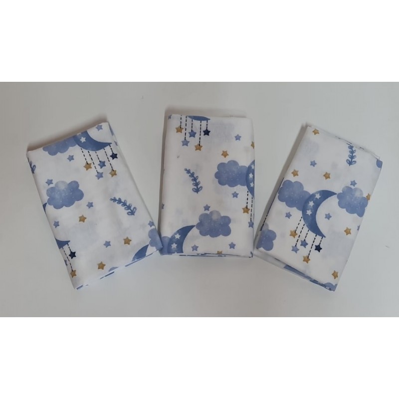 Scutece multifuncționale Finet, 3 set, 75x75 cm - imagine 2