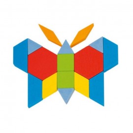 Puzzle Mozaic Geo Goki | 250 Piese Lemn - imagine 5