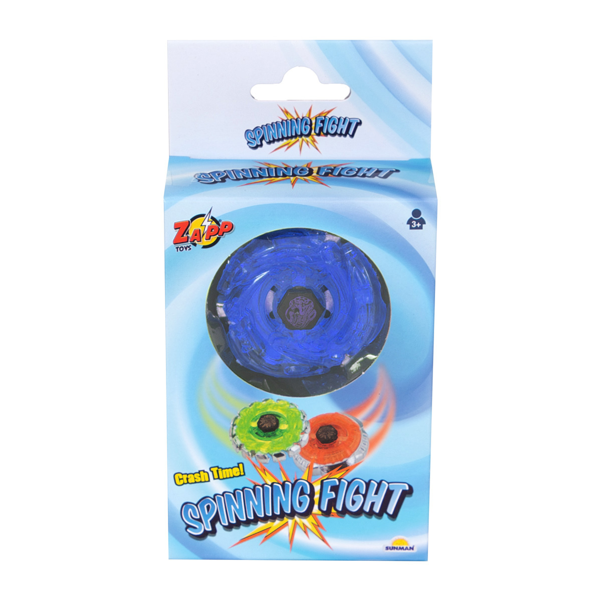 Spinner Interactiv Zapp Toys, Albastru - Dezvoltare Dexteritate