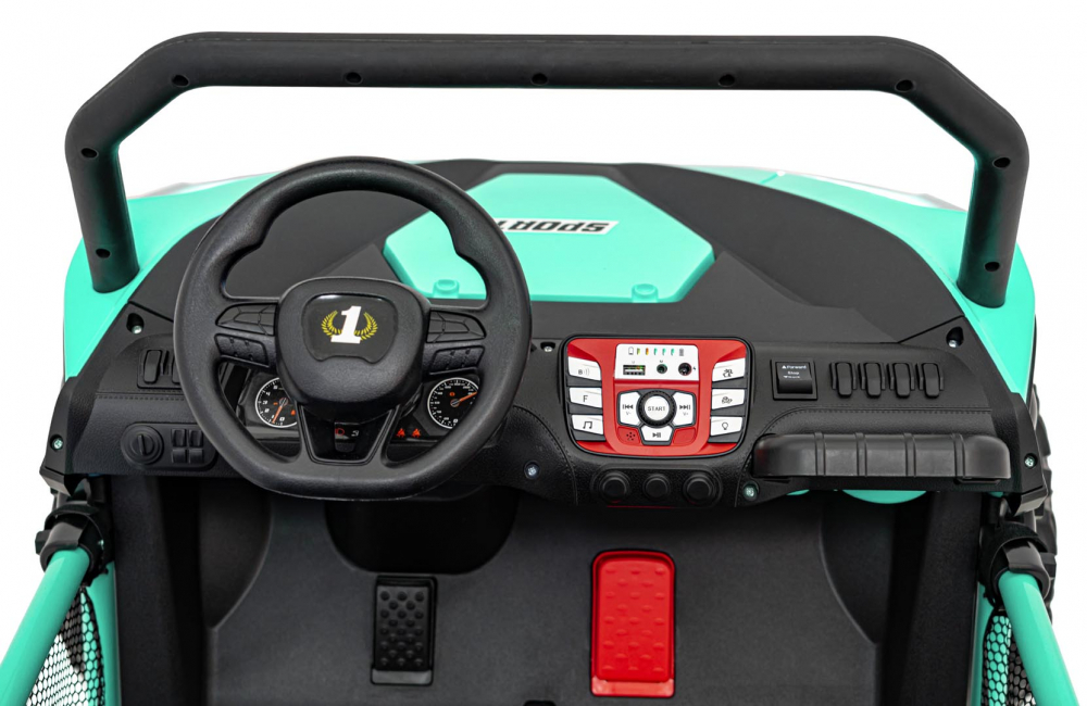 UTV Electric Ramiz Faster 4x4 pentru Copii - imagine 2