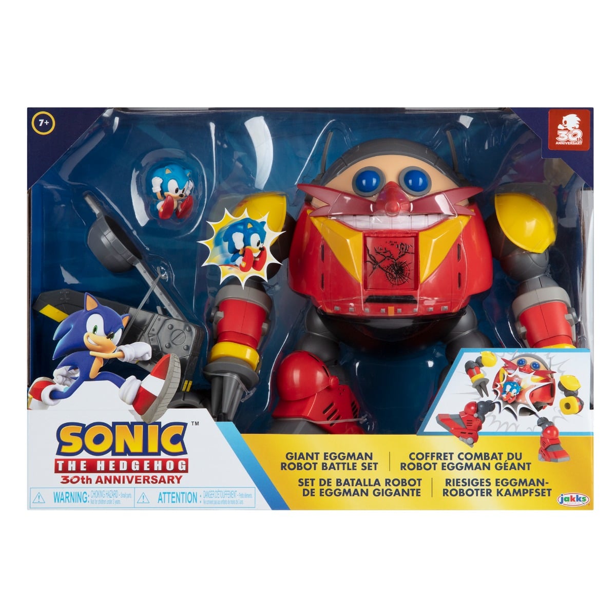 Set Luptă Robot Sonic cu Catapultă