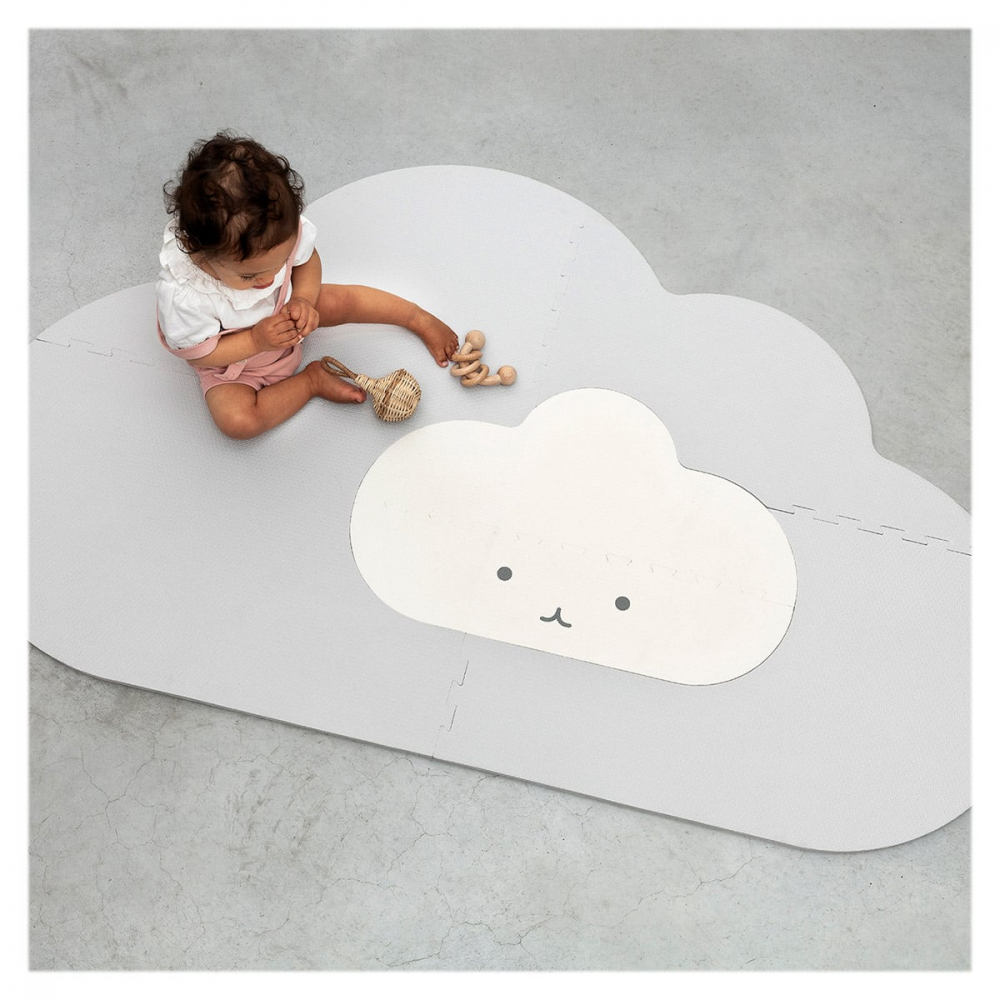 Saltea de joacă Quut | Norisor Gri 145cm - imagine 5