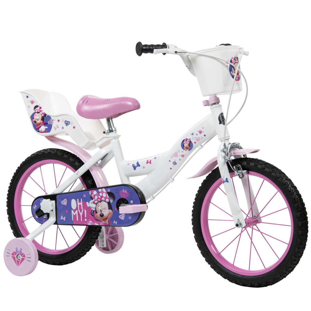 Bicicleta Huffy Minnie 16" cu accesorii incluse - imagine 8