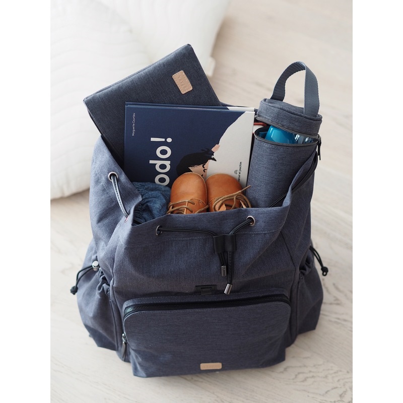 Rucsac de împachetat Beaba Vancouver Dark Grey - imagine 6