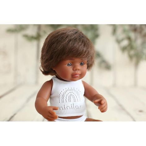 Păpușă Educativă 38 cm Băiat Australian Miniland - imagine 4