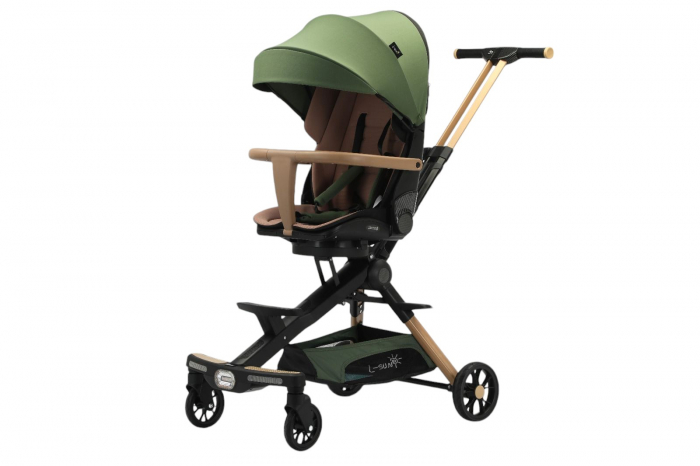 Carucior L-sun C2 Deluxe Reversibil cu Lumini