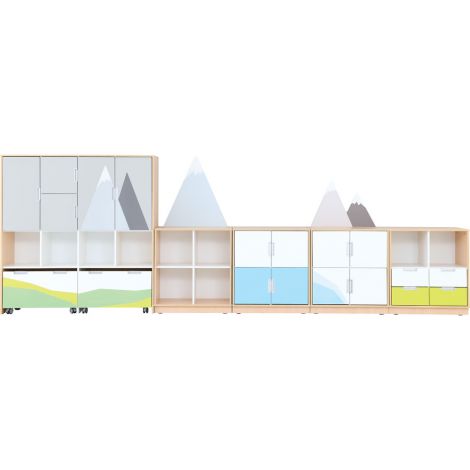 Set Mobilier Grădiniță Muntii Moje Bambino