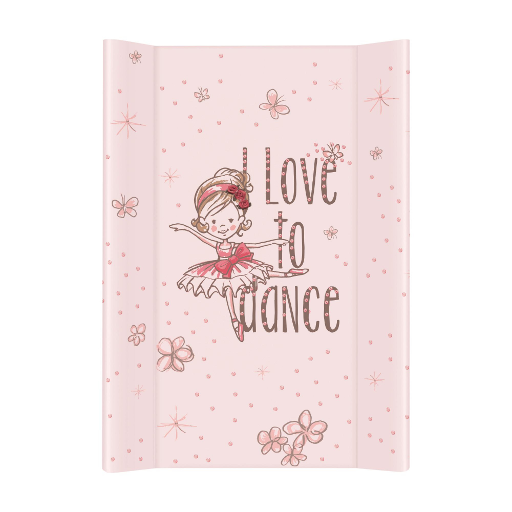 Saltea infasat Ceba Baby Balerina Roz, 80x50 cm