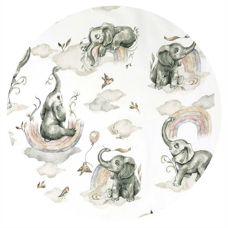 Cearceaf Patut Co-Sleeper Qmini Bumbac 85x46 cm