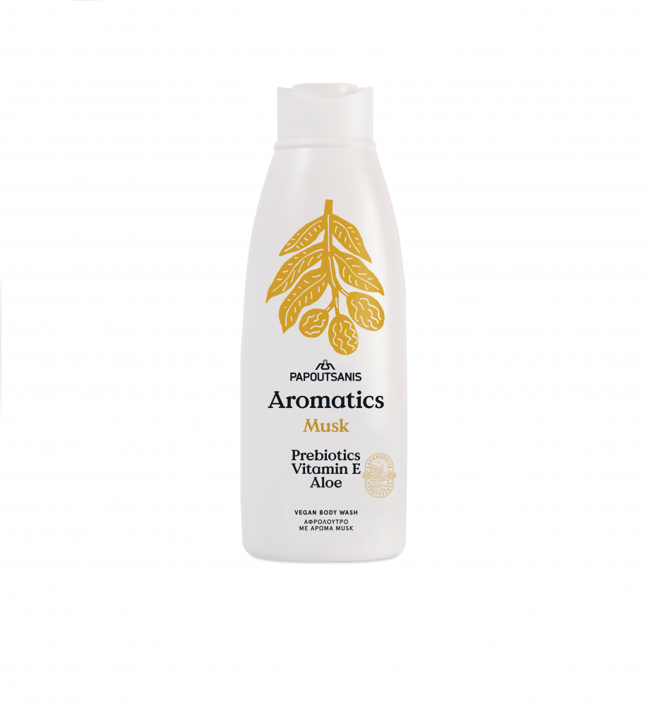 Gel de Dus Aromatics Musk Vegan, 650 ml