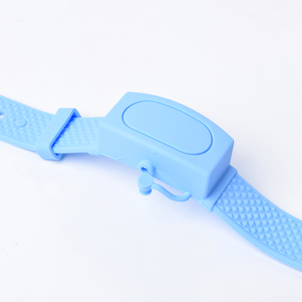 Bratara Dispenser Dezinfectant Bleu Drool Reglabila - imagine 8