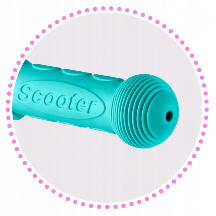 Trotineta Ricokids Loco Turcoaz LED Pliabilă - imagine 2