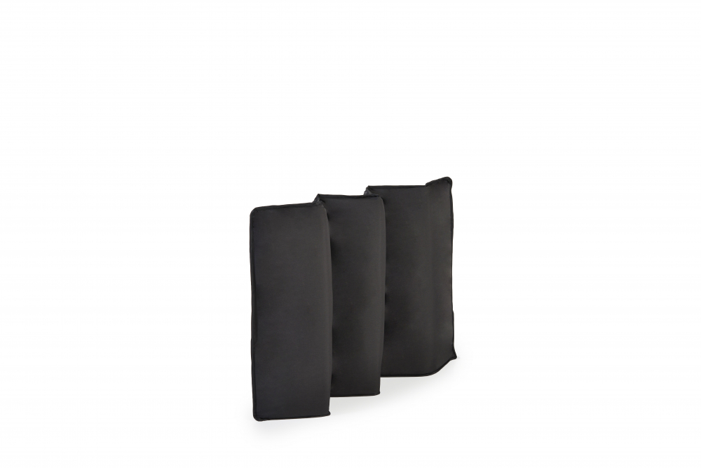 Pătuț Cangaroo SkyGlow Black 2in1 Pliabil - imagine 9